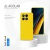 Чохол до мобільного телефона ACCLAB Silicone Poco X6 Pro Yellow (1283126602214) зображення 4