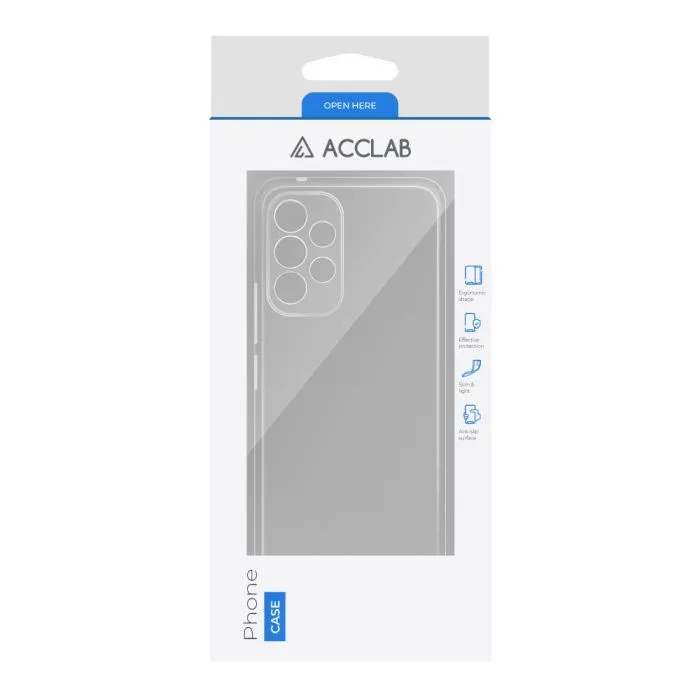 Чохол до мобільного телефона ACCLAB TPU Samsung Galaxy A53 5G Transparent (1283126566011) зображення 2