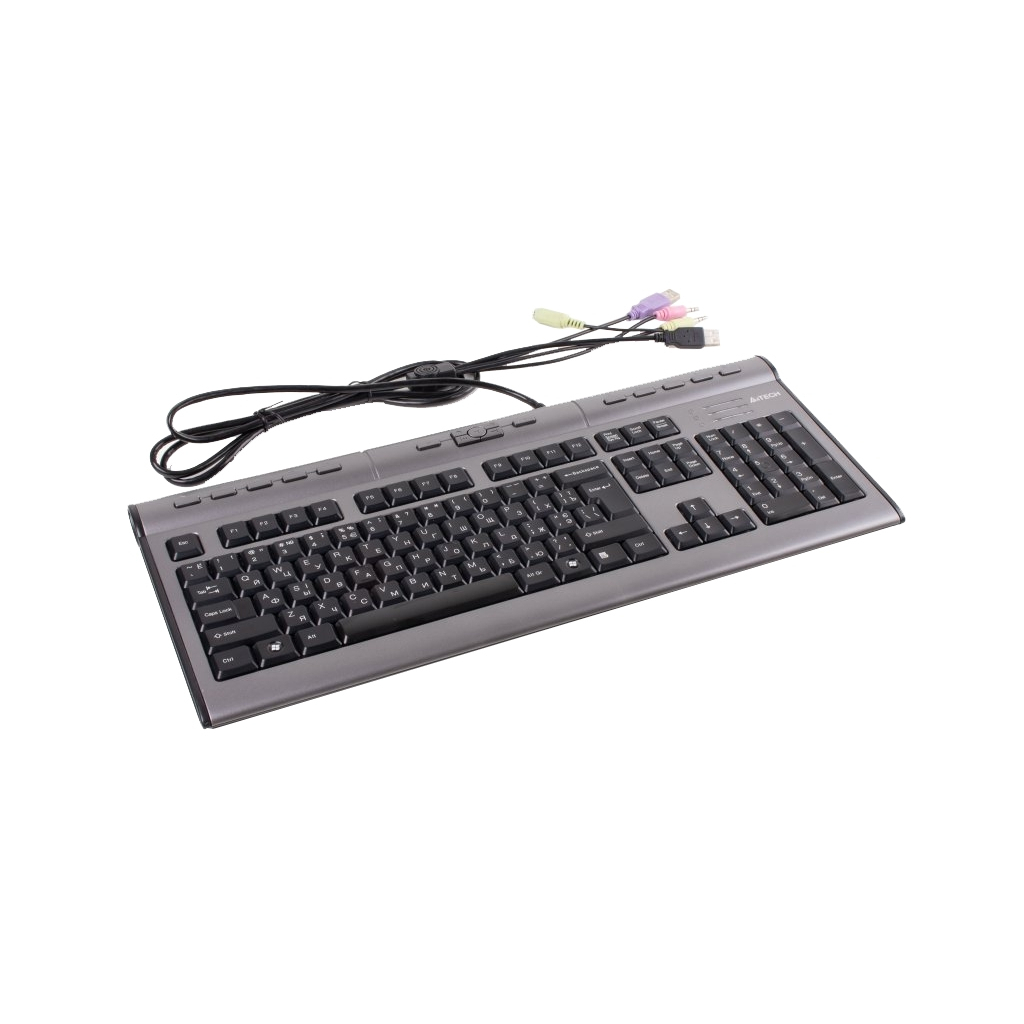 Клавіатура A4Tech KL-7MUU-R Silver/Grey зображення 2