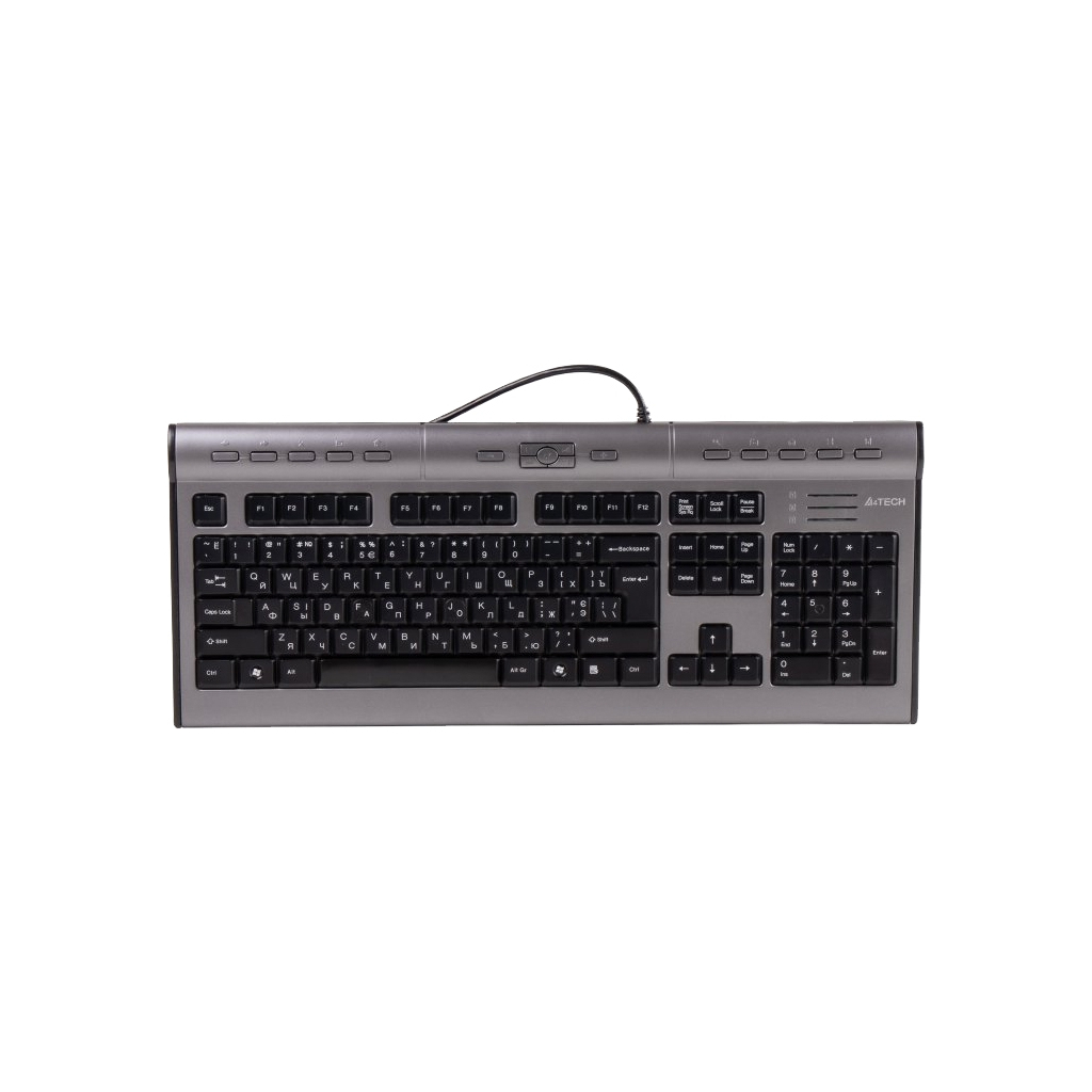 Клавіатура A4Tech KL-7MUU-R Silver/Grey