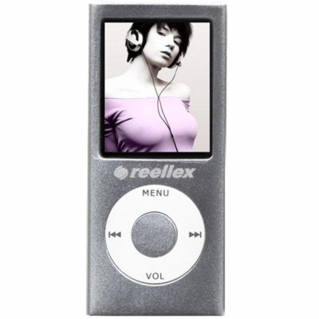 MP3 плеер Reellex UP-44 4GB Silver (UP-44 Silver)