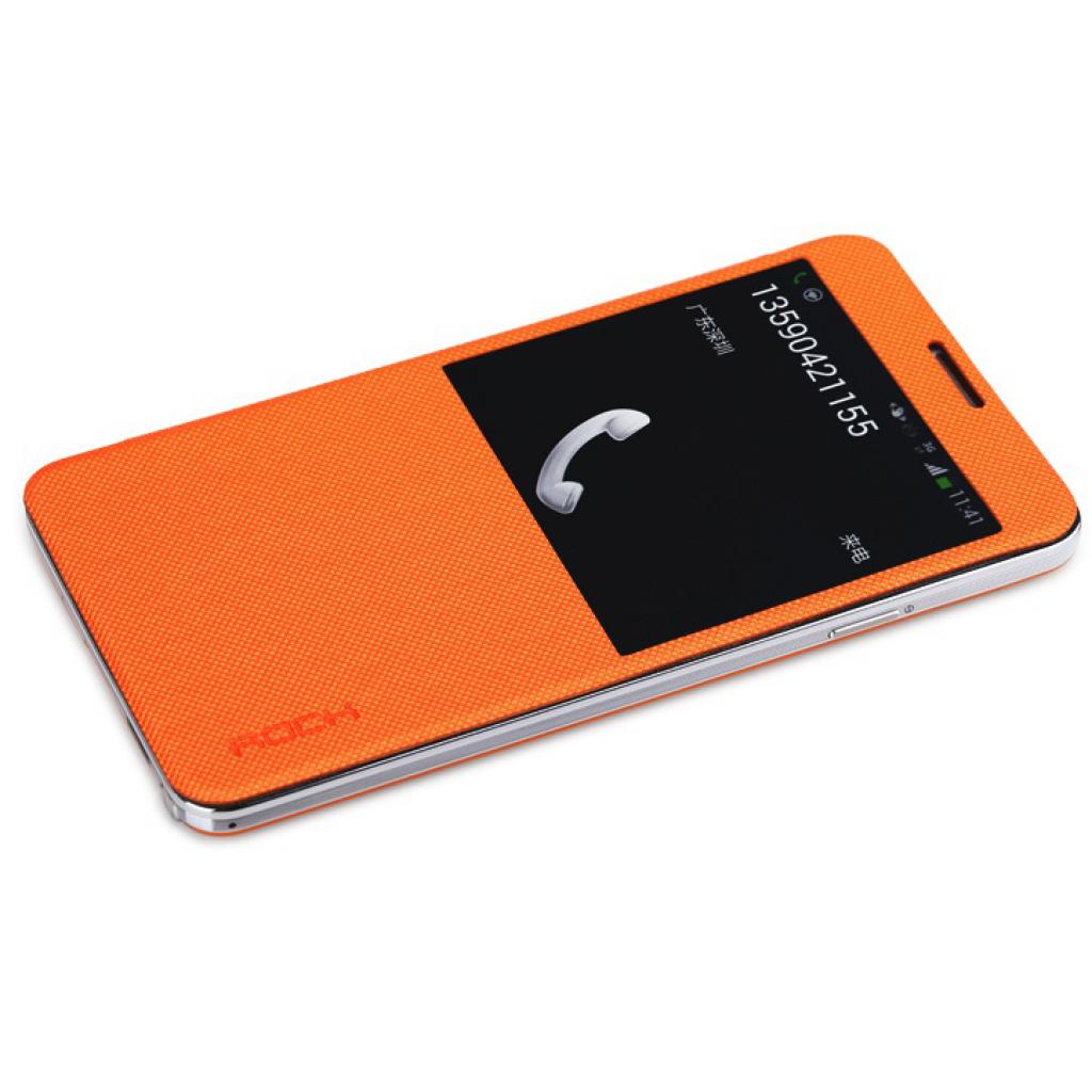 Чохол до мобільного телефона Rock Samsung Note3 N9000 Magic series orange (Note III-55722)
