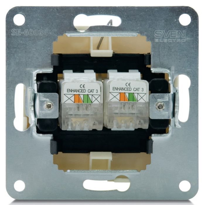 Телефонная розетка Sven SE-60034-C cream (7100016) изображение 3