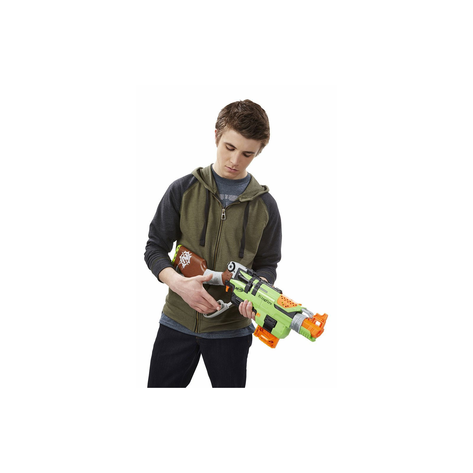 Іграшкова зброя Hasbro Бластер Зомби Страйк Слингфайр (A6563) зображення 3