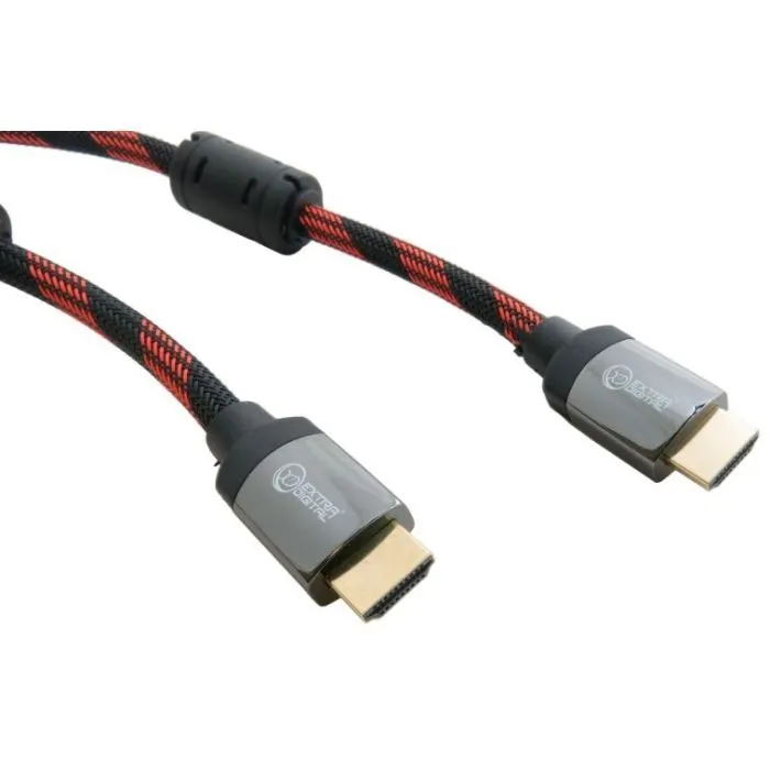 Кабель мультимедийный HDMI M to HDMI M 3.0m Extradigital (KBH1634) изображение 4