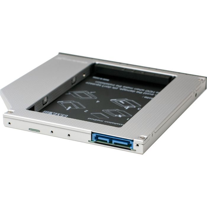 Фрейм-перехідник Grand-X HDD 2.5'' to notebook 9.5 mm ODD SATA3 (HDC-26) зображення 2