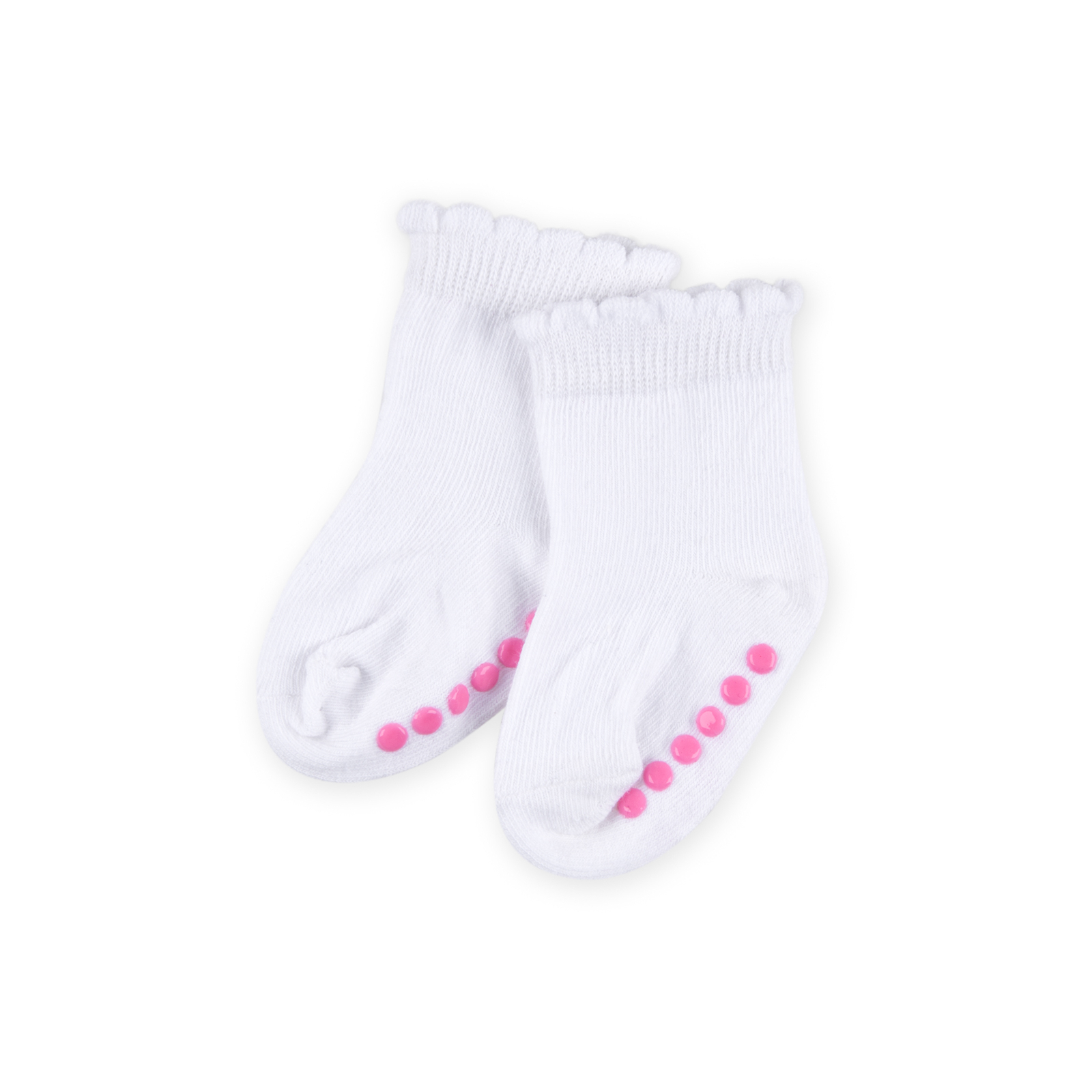 Шкарпетки дитячі Luvable Friends 3 пари неслизькі, для дівчаток (23080.0-6 F) зображення 3