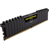 Модуль памяти для компьютера DDR4 8GB 2666 MHz Vengeance LPX Black Corsair (CMK8GX4M1A2666C16) изображение 3