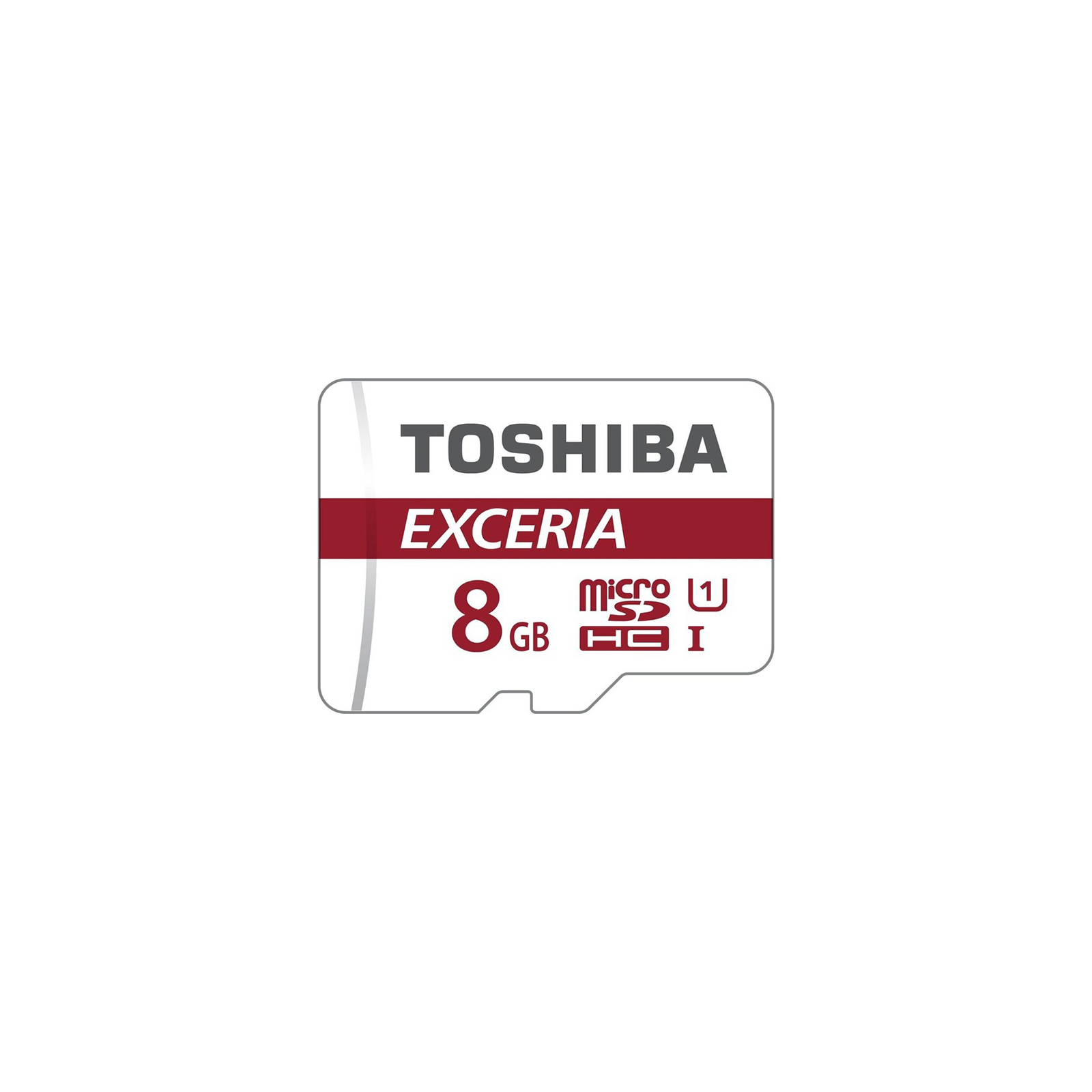 Карта памяти Toshiba 8GB microSDHC Class 10 UHS| (THN-M301R0080EA)