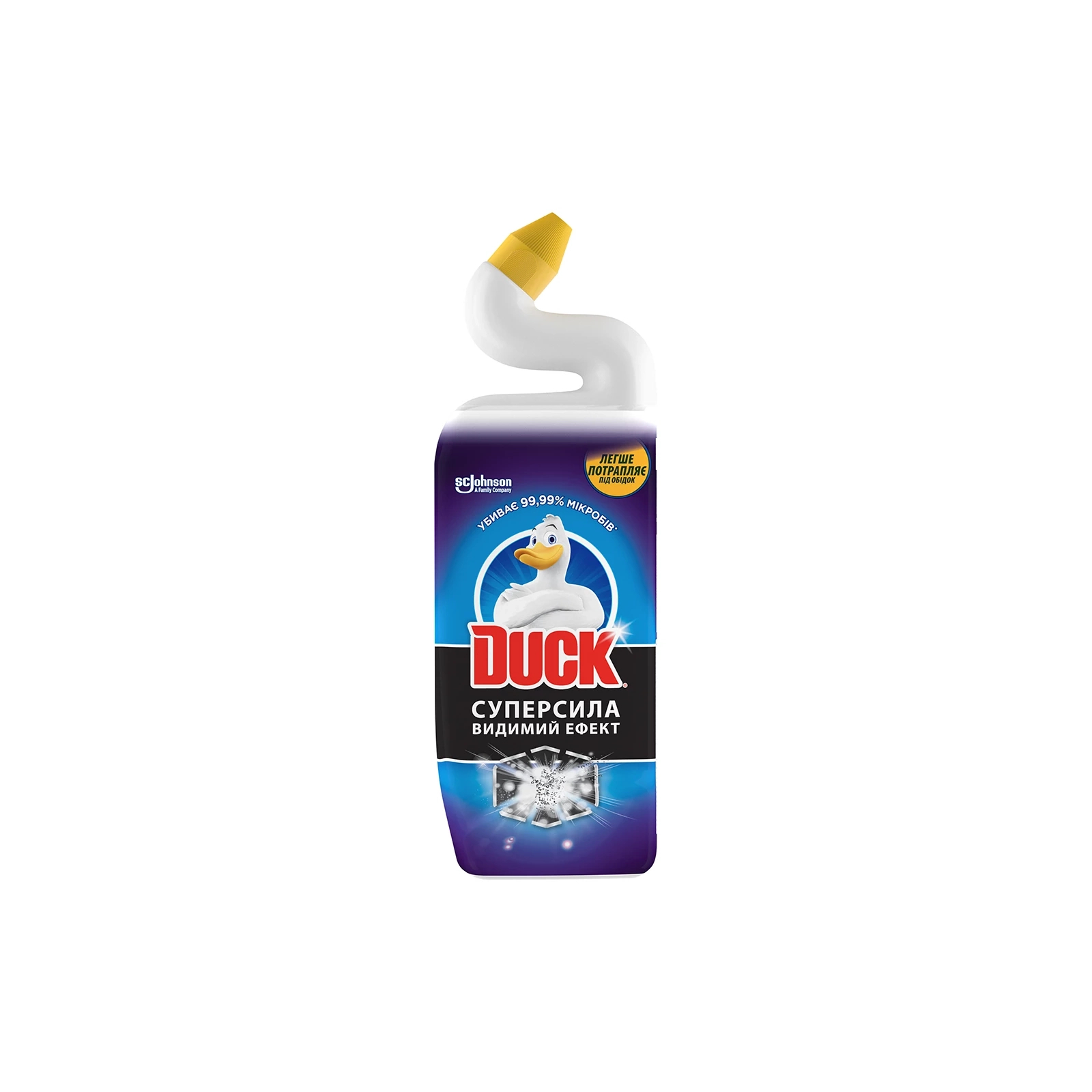 Засіб для чищення унітазу Duck Суперсила Видимий ефект 500 мл (4823002004199)