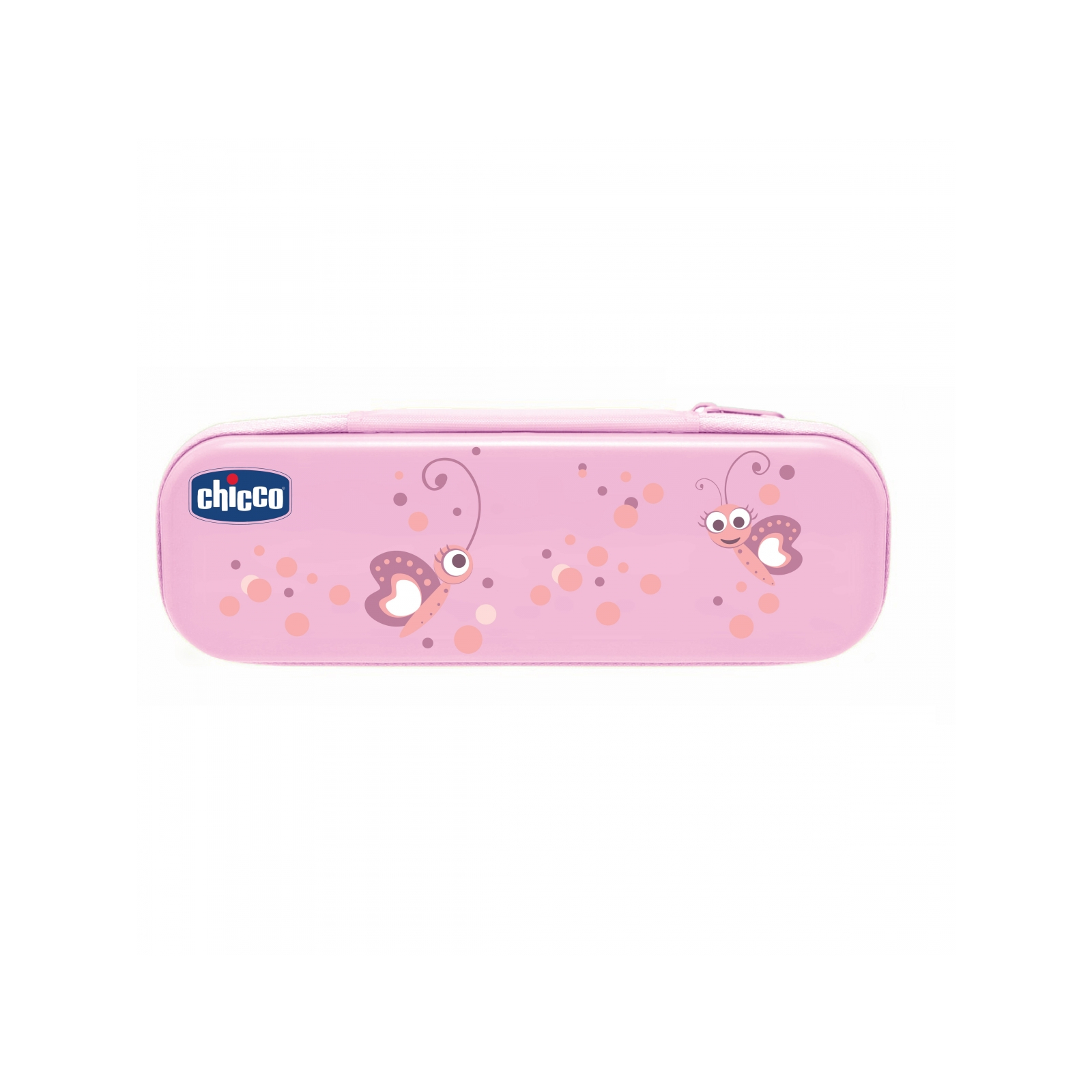 Дитяча зубна щітка Chicco щетка + паста розовый (06959.10)