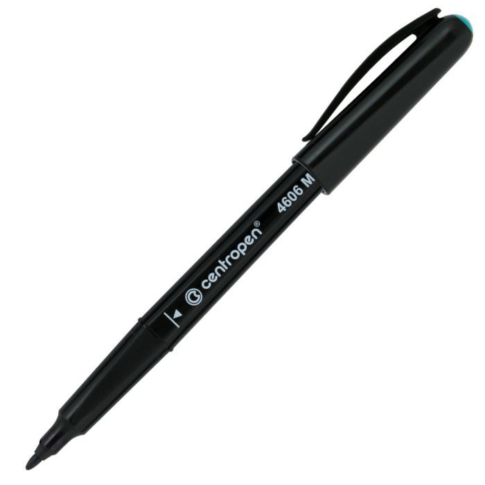 Маркер Centropen CD-Pen 4606 ergoline, 1 мм blue (4606/03)