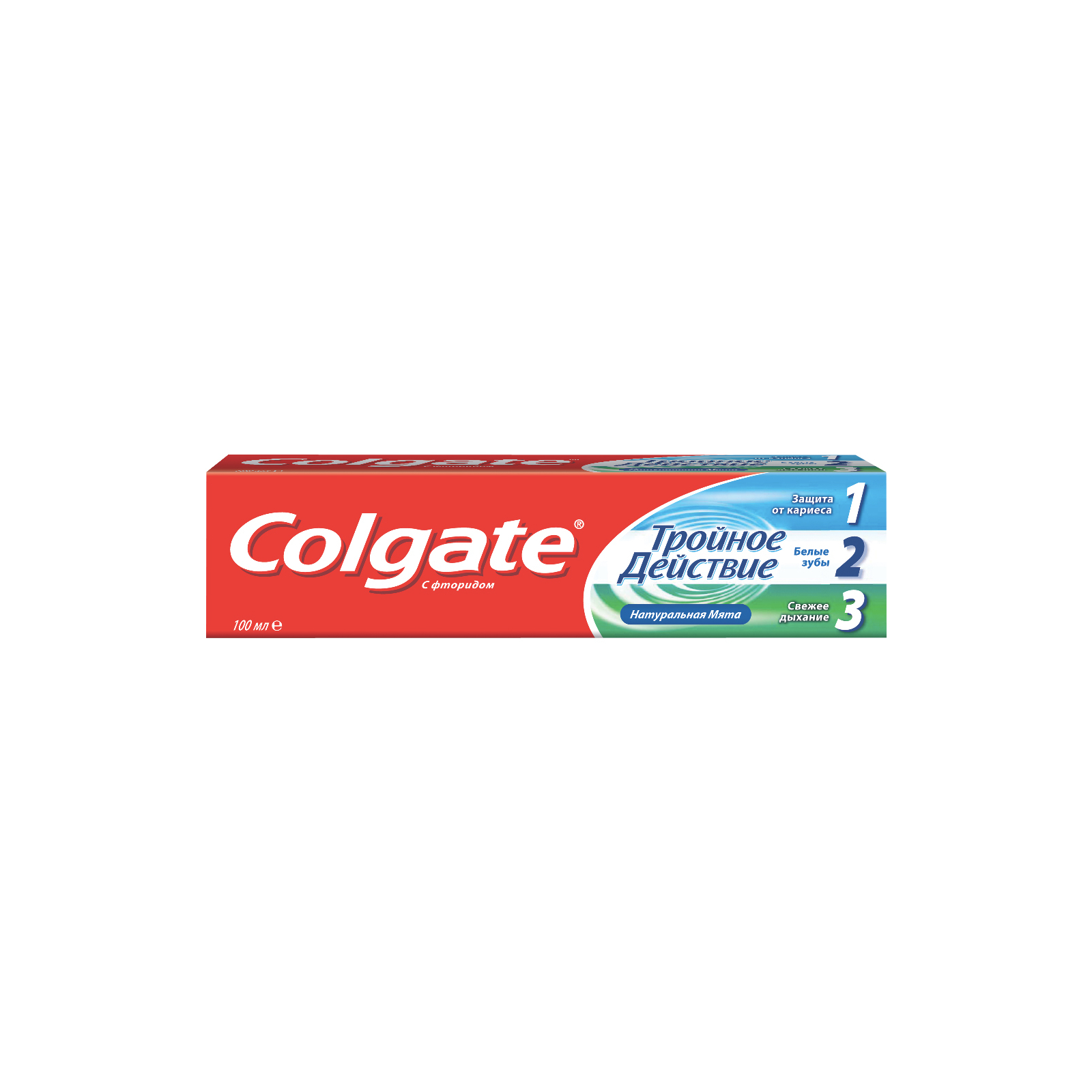 Зубна паста Colgate против кариеса Тройное действие 100 мл (7891024128992)