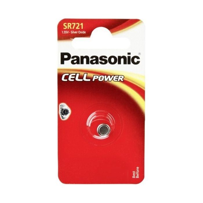 Батарейка Panasonic SR721 * 1 Silver Oxide (SR-721EL/1B)