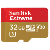 Карта памяти SanDisk 32GB microSD Class10 UHS-I V30 Extreme (SDSQXVF-032G-GN6MA) изображение 2