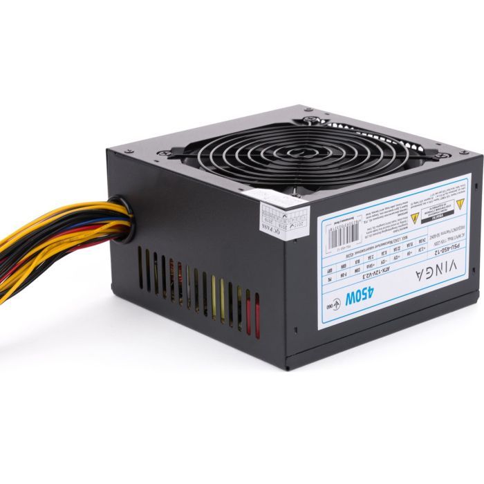 Блок живлення Vinga 450W ОЕМ (PSU-450-12) зображення 10