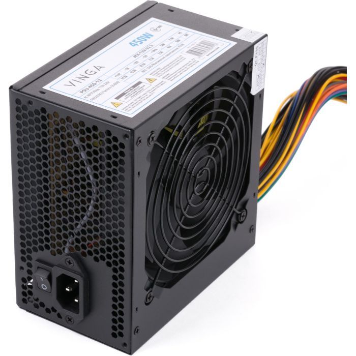 Блок живлення Vinga 450W ОЕМ (PSU-450-12) зображення 12