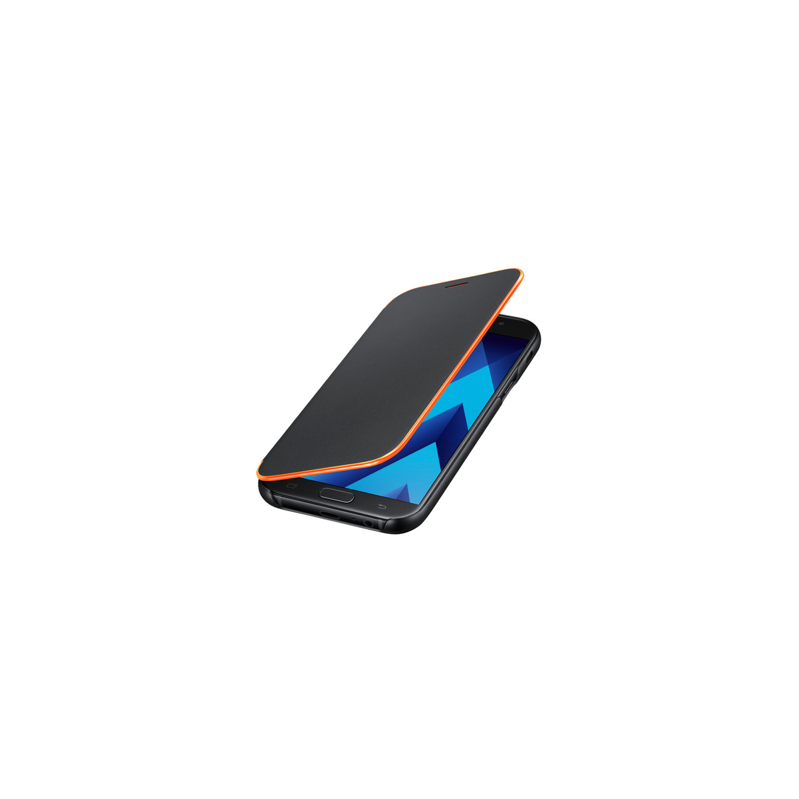 Чохол до мобільного телефона Samsung для A320 - Neon Flip Cover (Black) (EF-FA320PBEGRU) зображення 3
