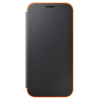 Чохол до мобільного телефона Samsung для A320 - Neon Flip Cover (Black) (EF-FA320PBEGRU)