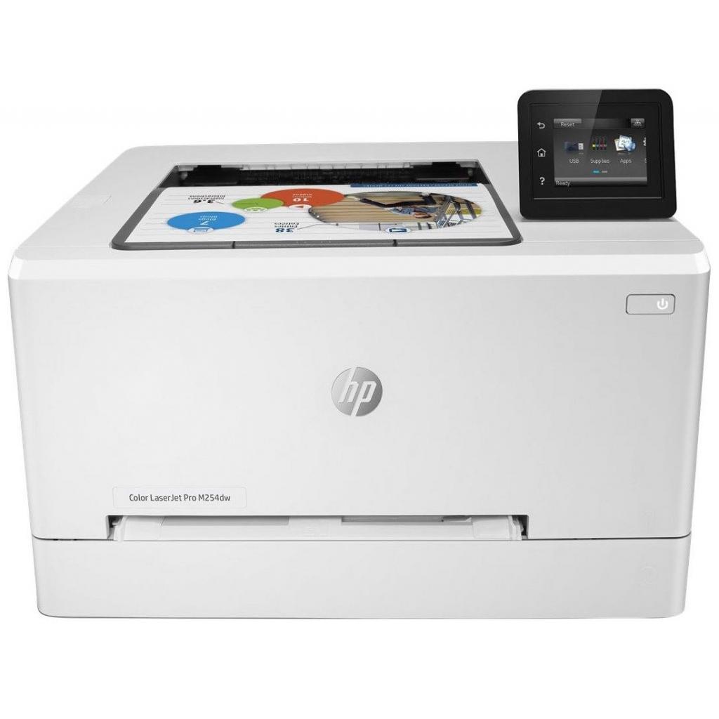 Лазерний принтер HP Color LaserJet Pro M254dw c Wi-Fi (T6B60A) зображення 2