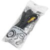 Кабель мультимедийный Jack 3.5mm male 4-pin to 3RCA 2.0m Cablexpert (CCA-4P2R-2M) изображение 2