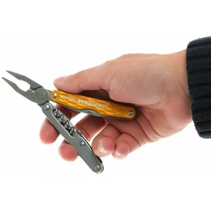 Мультитул Leatherman Juice C2- SUNRISE YELLOW с кожаным чехлом (831934) изображение 12