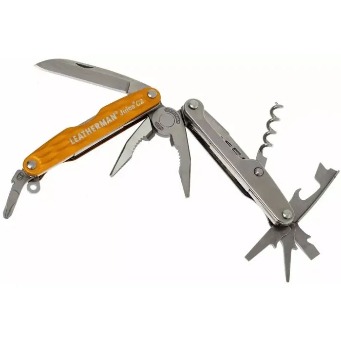 Мультитул Leatherman Juice C2- SUNRISE YELLOW с кожаным чехлом (831934) изображение 6