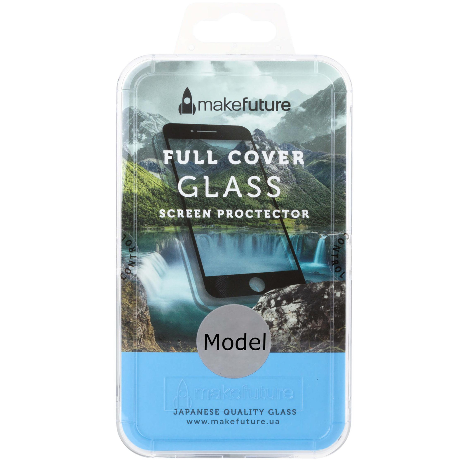 Скло захисне MakeFuture для Huawei Y6 2018 Black Full Cover Full Glue (MGFCFG-HUY618B)