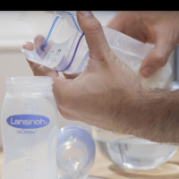 Пакет для зберігання грудного молока Lansinoh 180 мл, 50 шт. (40055) зображення 4