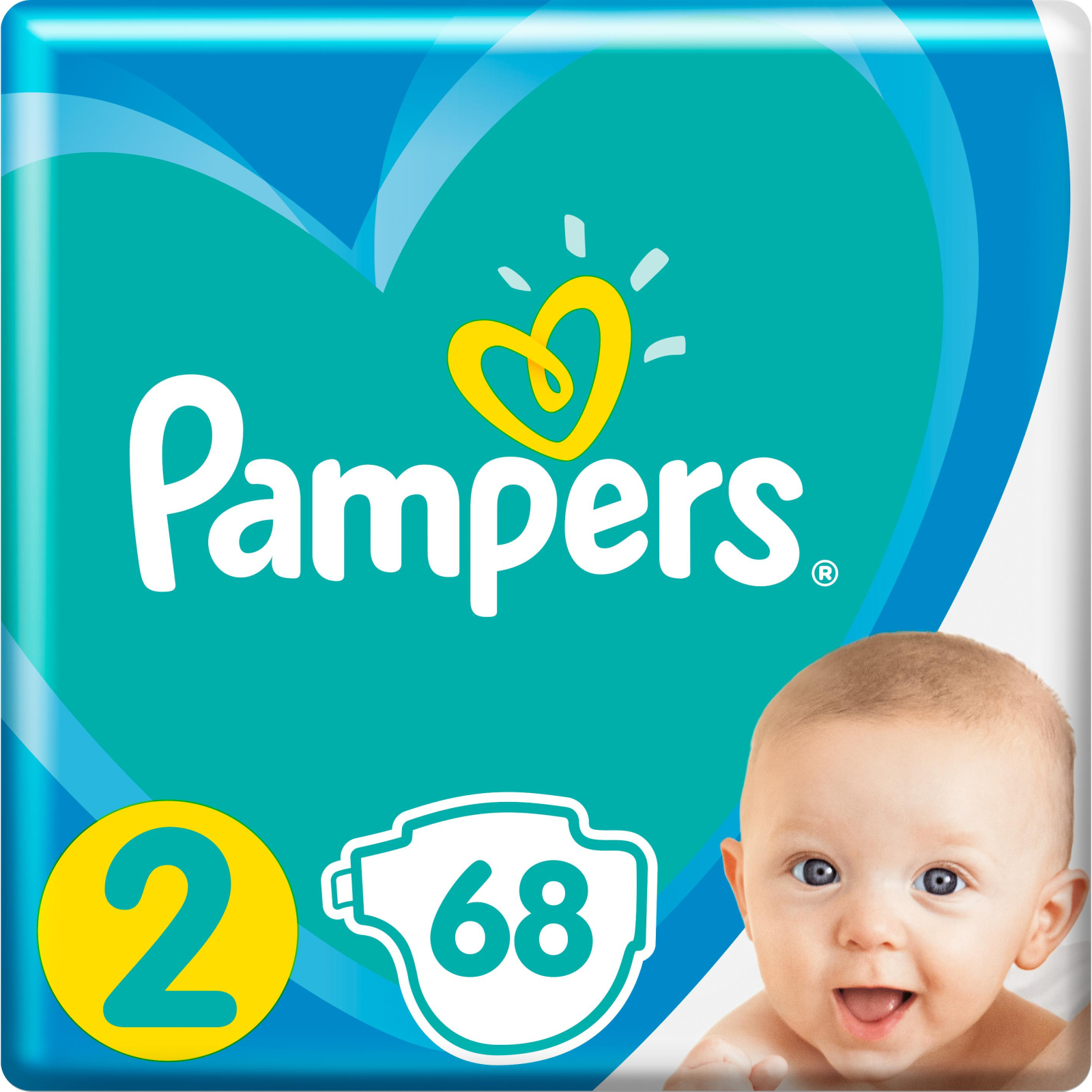 Подгузники Pampers New Baby Mini Размер 2 (4-8 кг) 94 шт (8001090948137)