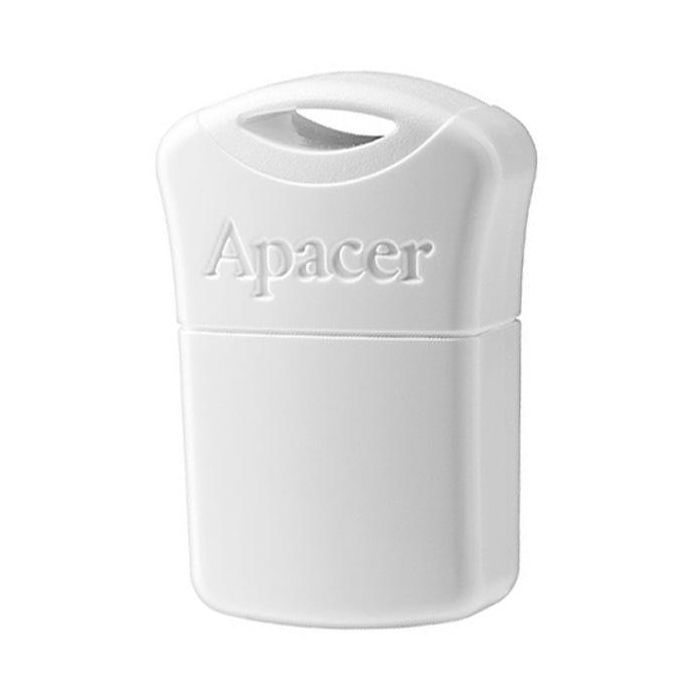 USB флеш накопитель Apacer 64GB AH116 White USB 2.0 (AP64GAH116W-1)