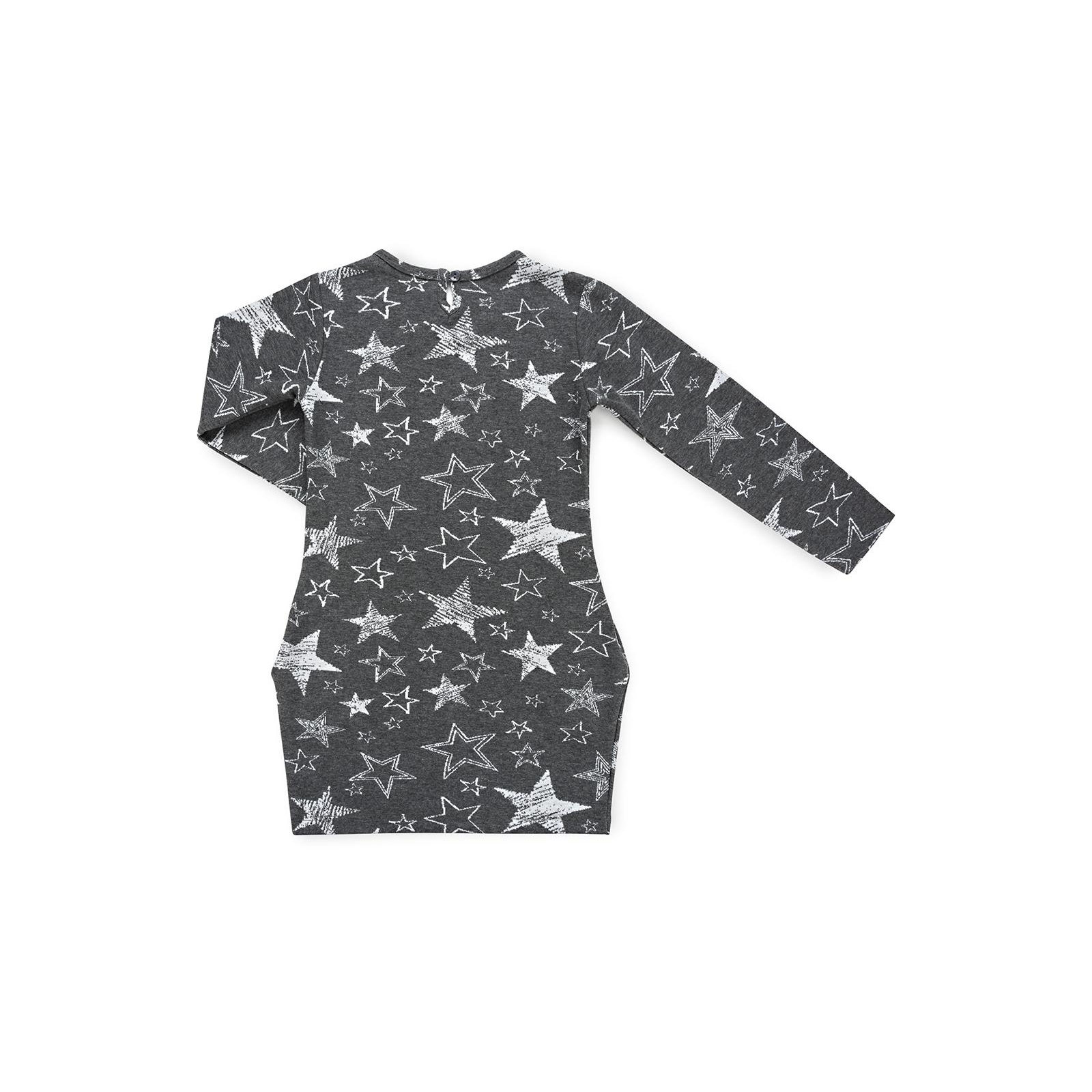 Платье Breeze со звездочками (11580-134G-gray) изображение 2