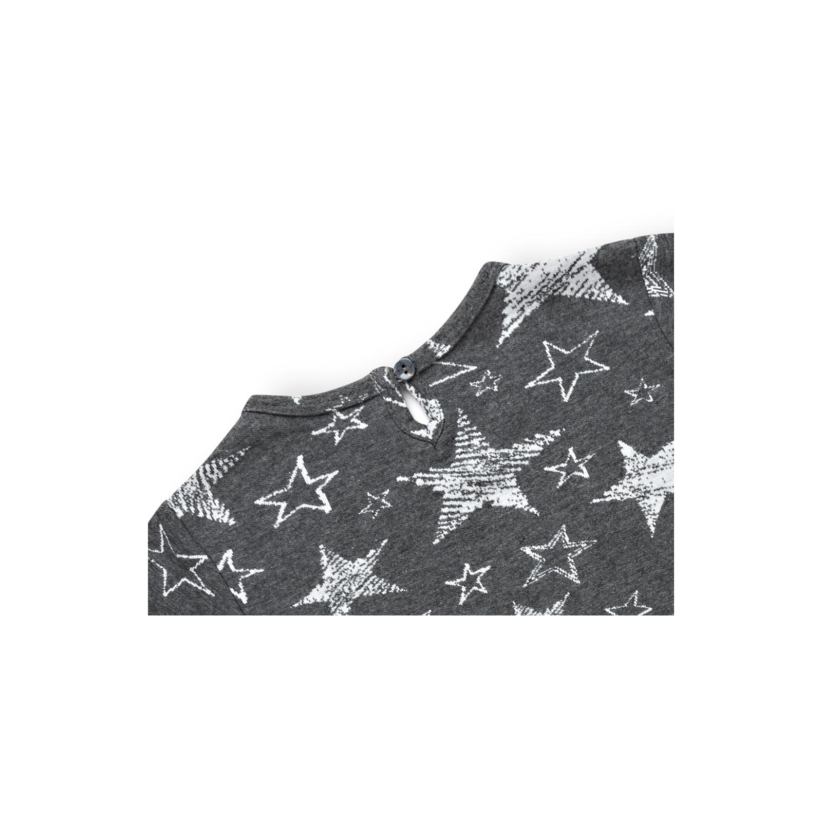 Платье Breeze со звездочками (11580-134G-gray) изображение 4