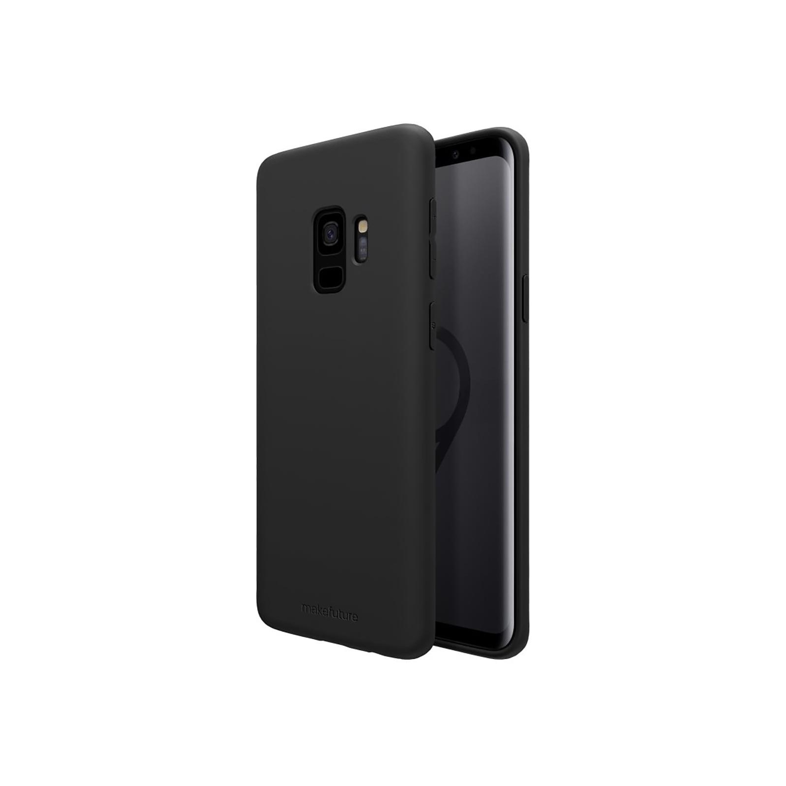 Чохол до мобільного телефона MakeFuture Silicone Case Samsung S9 Black (MCS-SS9BK)