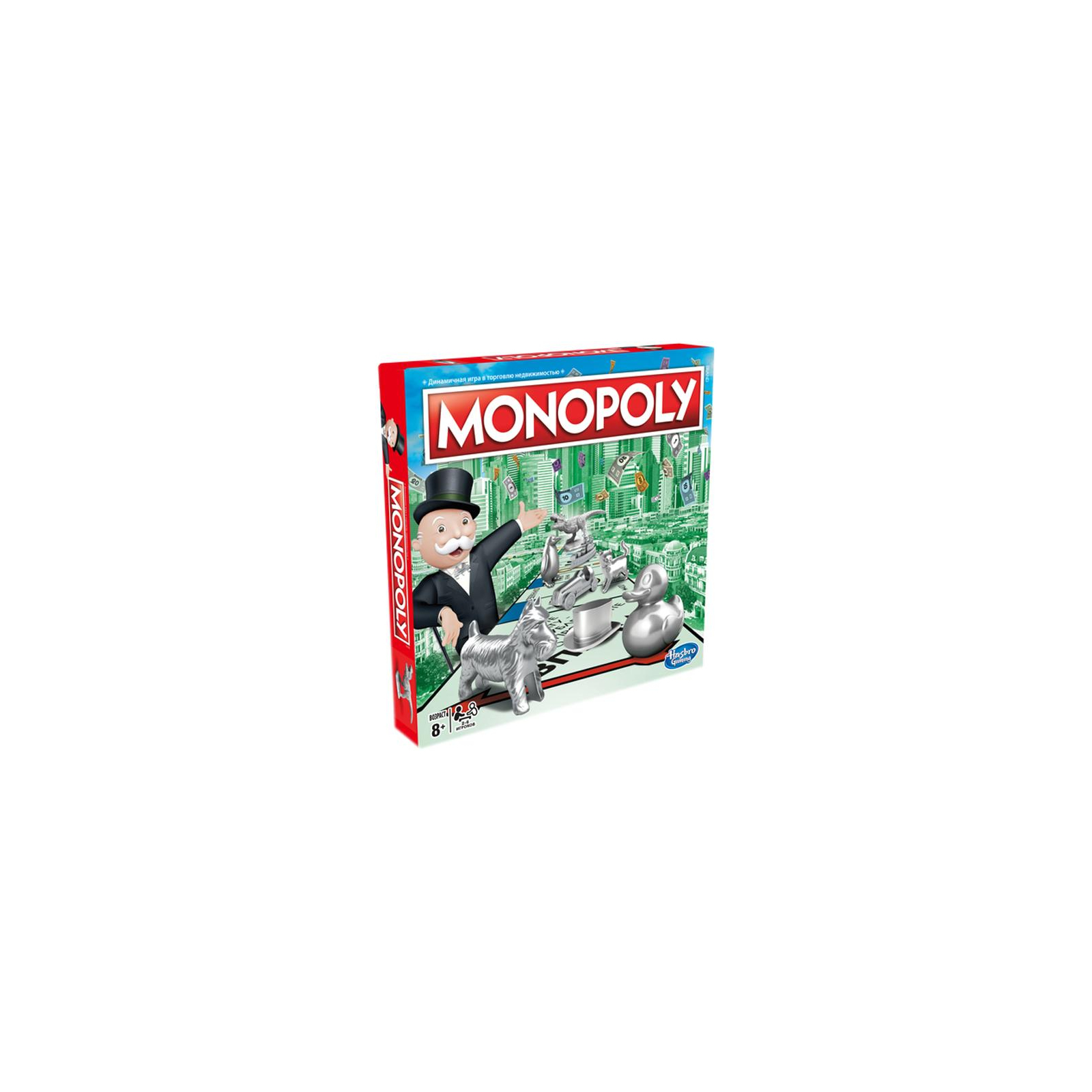 Настольная игра Hasbro Классическая Монополия обновленная (русская) (C1009_121) изображение 2