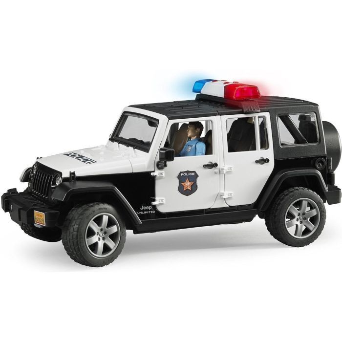 Спецтехніка Bruder Джип Wrangler Unlimited Rubicon Police (02526) зображення 2