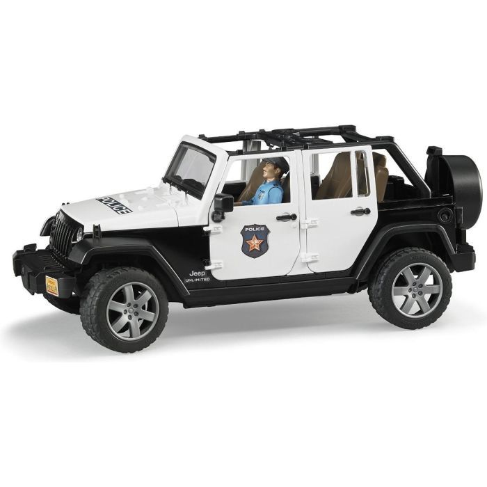 Спецтехніка Bruder Джип Wrangler Unlimited Rubicon Police (02526) зображення 3