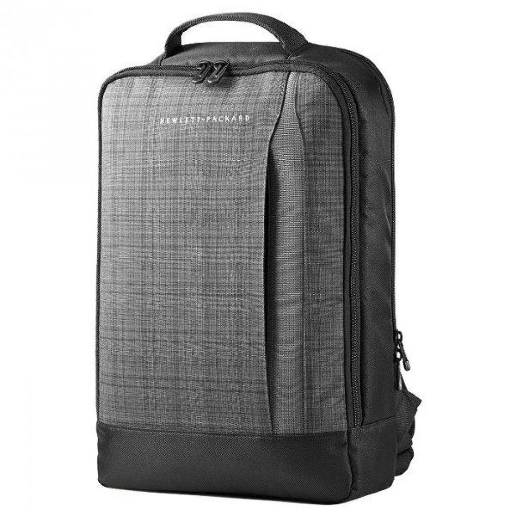 ryukzak dlya noutbuka hp 15 6 slim black grey f3w16aa