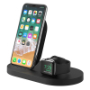 Зарядное устройство Belkin Qi Wireless iWatch( 1A) + iPhone (7.5W) + USB A 5W/1A , Bk (F8J235VFBLK) изображение 5