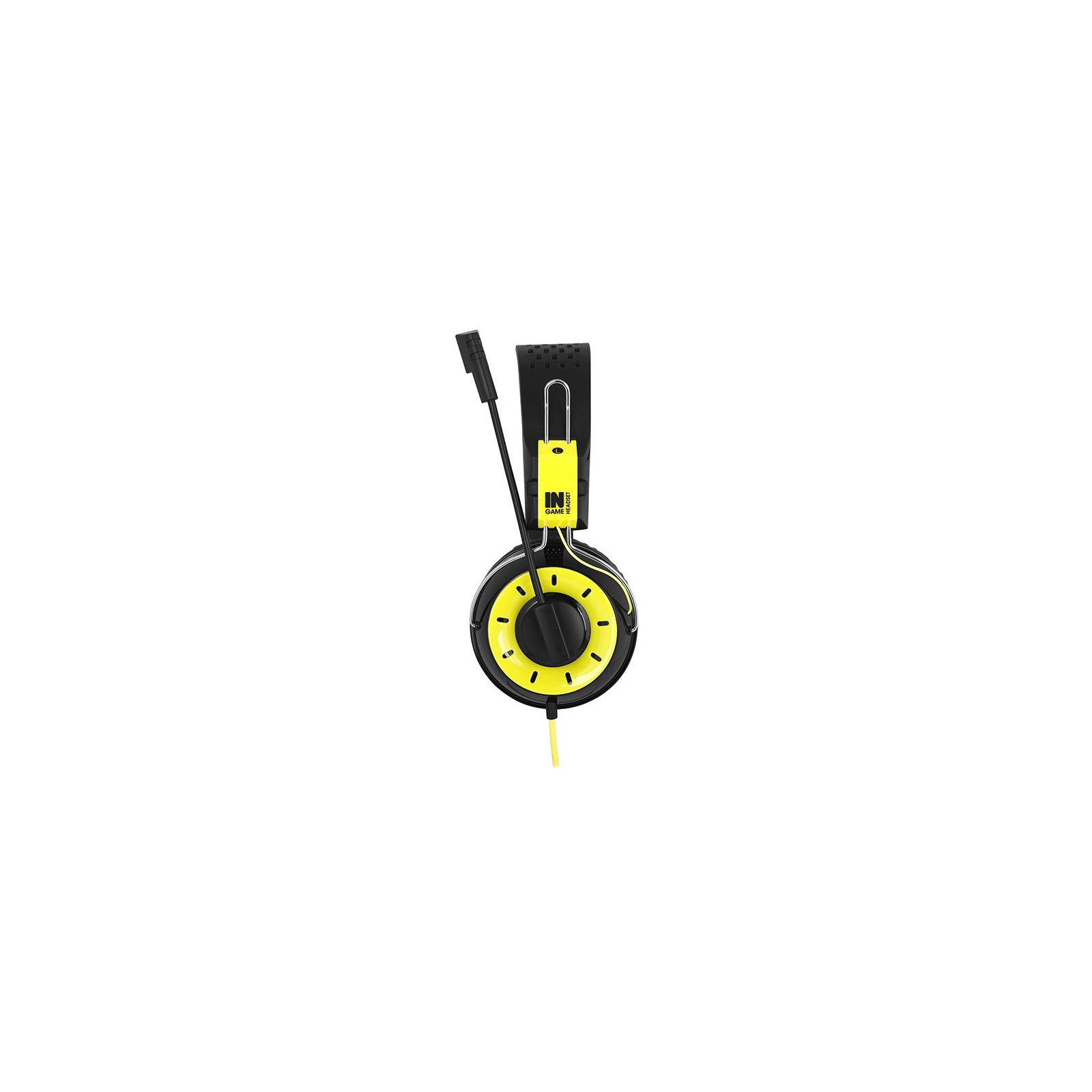 Наушники Gemix N4 Black-Yellow Gaming изображение 3