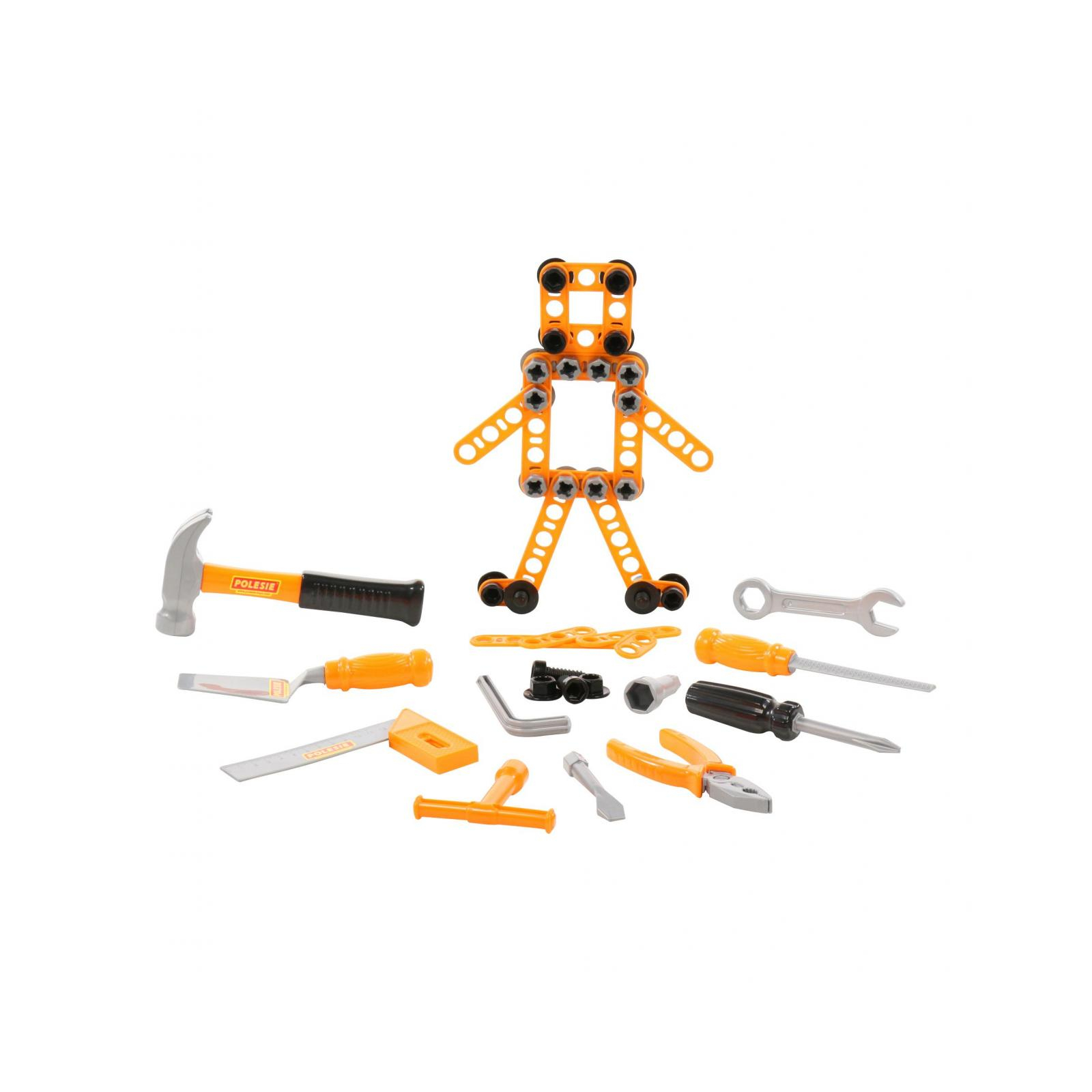 Игровой набор Polesie набор инструментов №4 72 элемента (47182) изображение 3