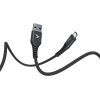Дата кабель USB 2.0 AM to Micro 5P 1.0m Flex Black Pixus (4897058530896) зображення 4