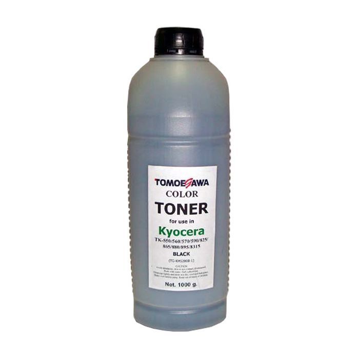 Тонер KYOCERA TK-550/825/865/880/895/8315 1кг Black Tomoegawa (TG-KM5200B-1)