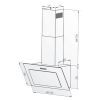 Витяжка кухонна Interline ROCK BL A/60 PB/2/T зображення 6