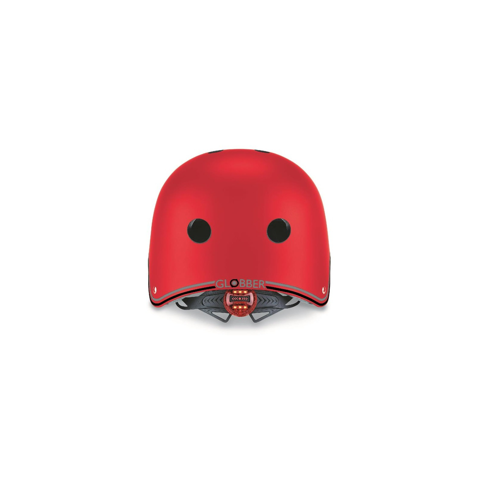 Шлем Globber с фонариком Красный 48-53см (XS/S) (4897070184404) изображение 2