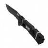 Нож SOG Trident Elite Black Blade Serrated (TF106-BX) изображение 2
