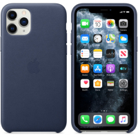 Чехол для мобильного телефона Apple iPhone 11 Pro Leather Case - Midnight Blue (MWYG2ZM/A) изображение 6