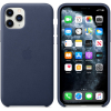 Чехол для мобильного телефона Apple iPhone 11 Pro Leather Case - Midnight Blue (MWYG2ZM/A) изображение 6