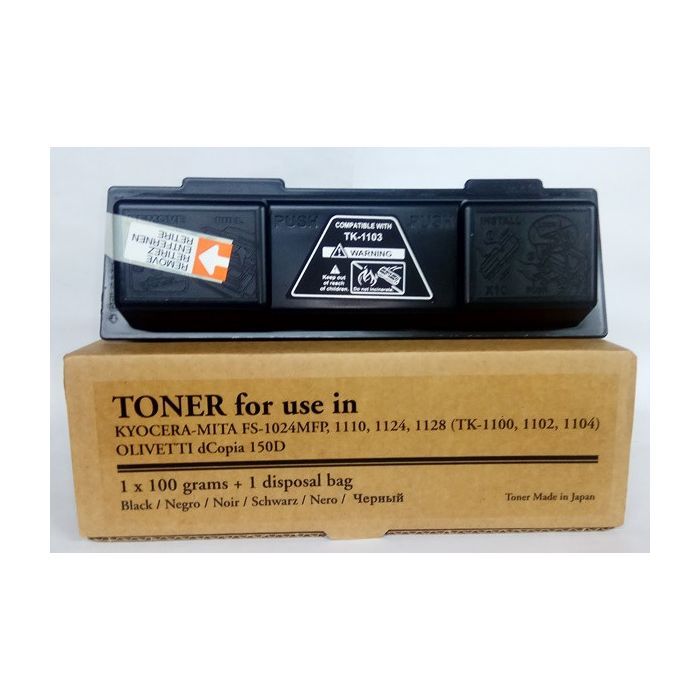 Тонер-картридж Tomoegawa KYOCERA TK-1100+ chip (PY438Y.101)