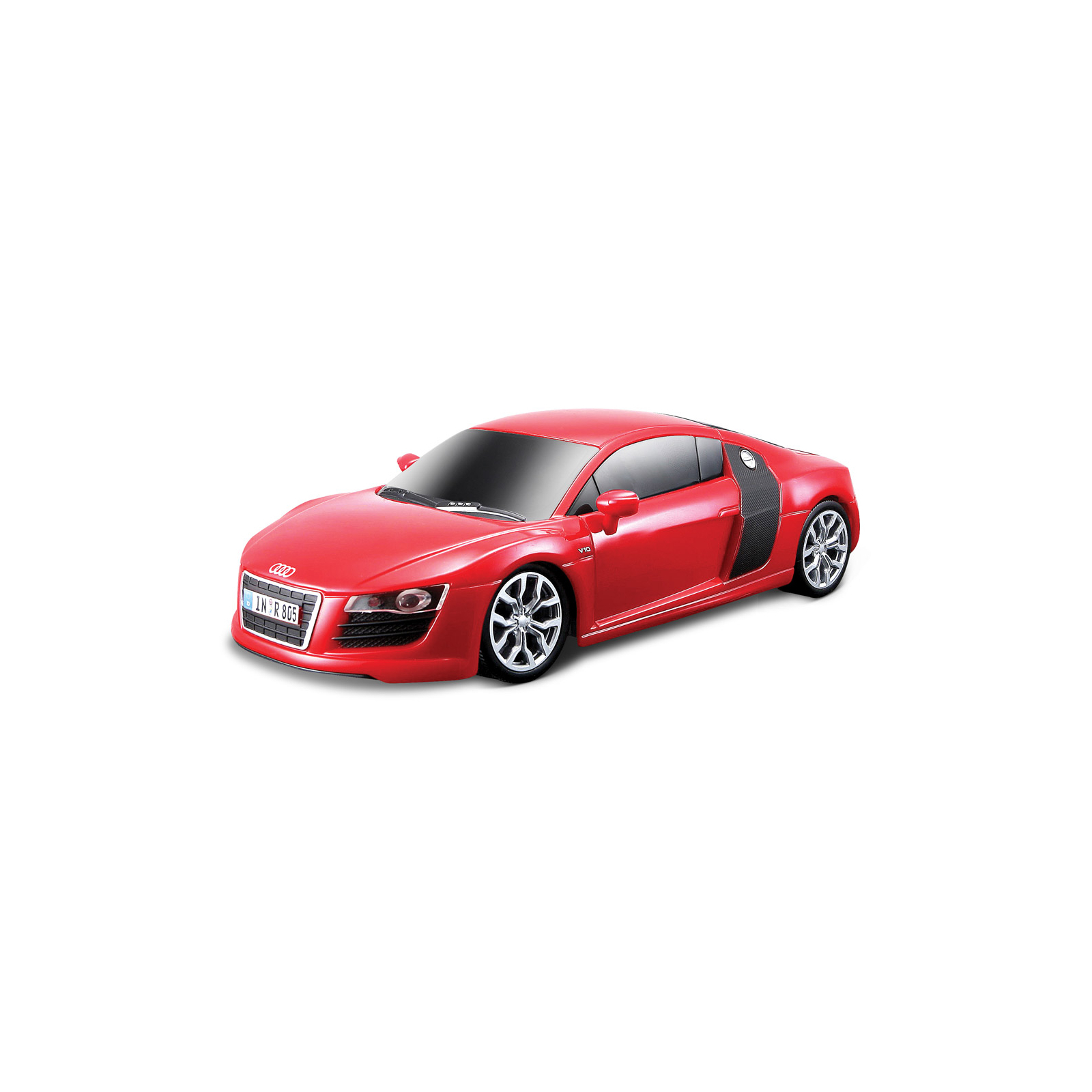 Машина Maisto Audi R8 V10 красный. Свет и звук (1:24) (81225 red)